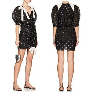 Zimmermann Black and Silver EUC Painted Heart Mini